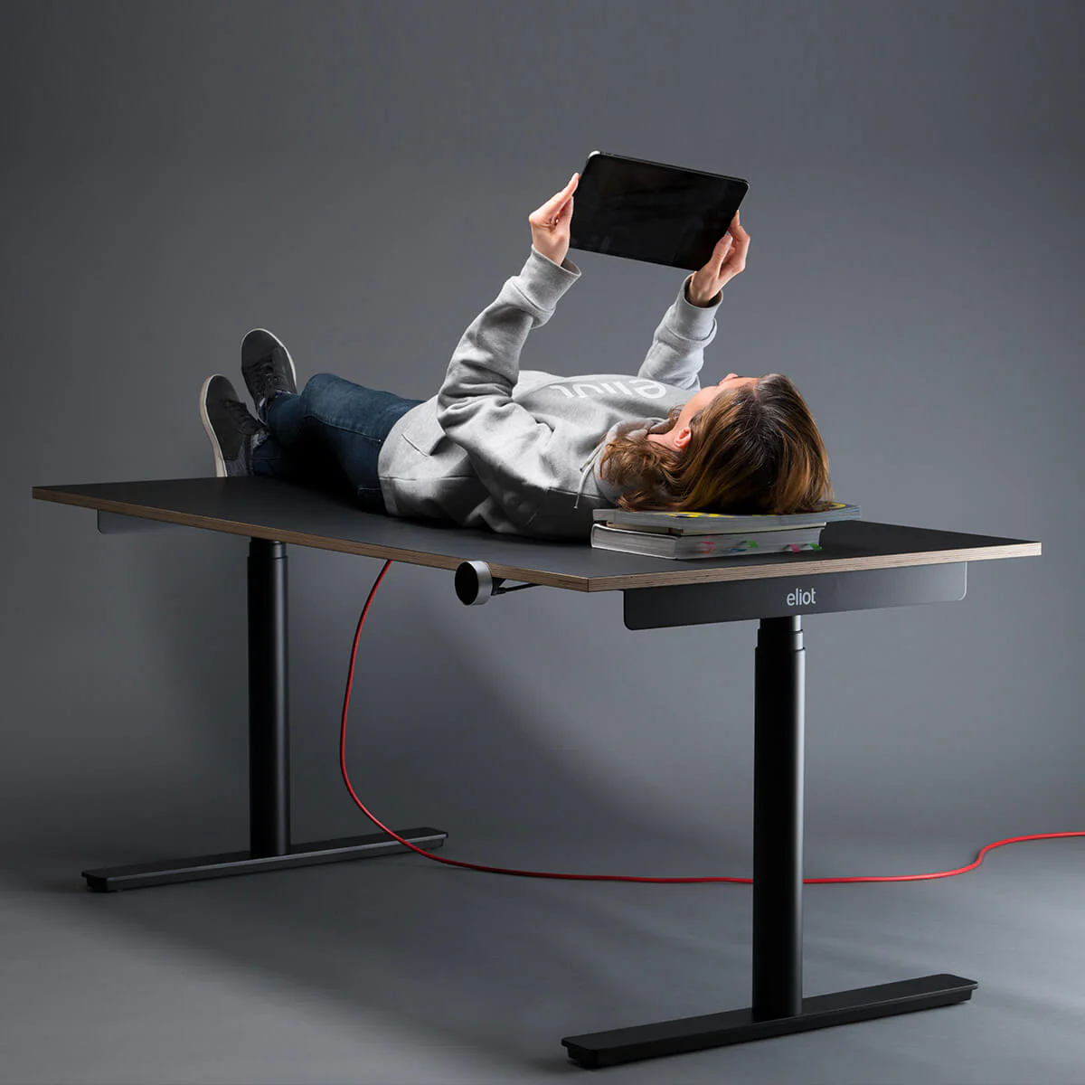 Eliot Original Black Tischplatte Multiplex Fenix Nero 160x79cm - Image 7