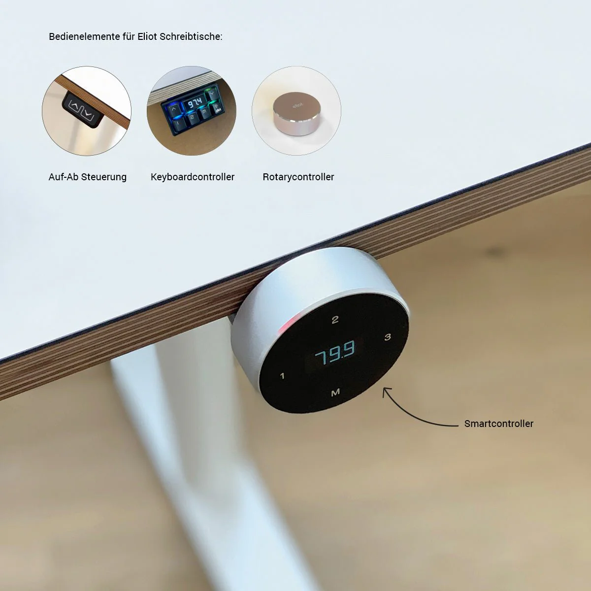 Tischgestell Eliot Original White - Image 5