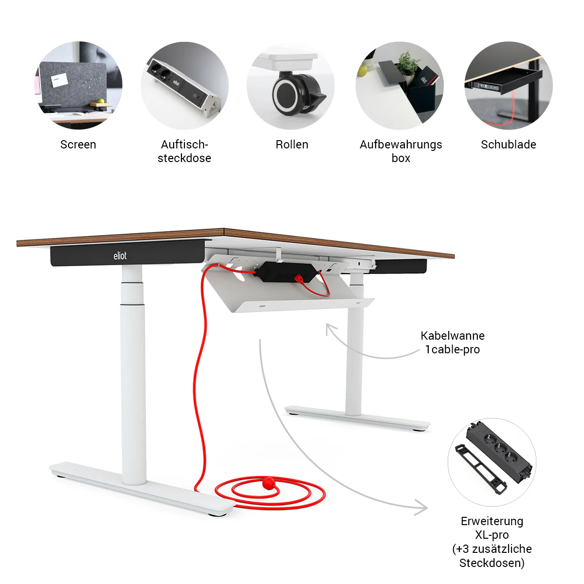 Tischgestell Eliot Original White - Image 7
