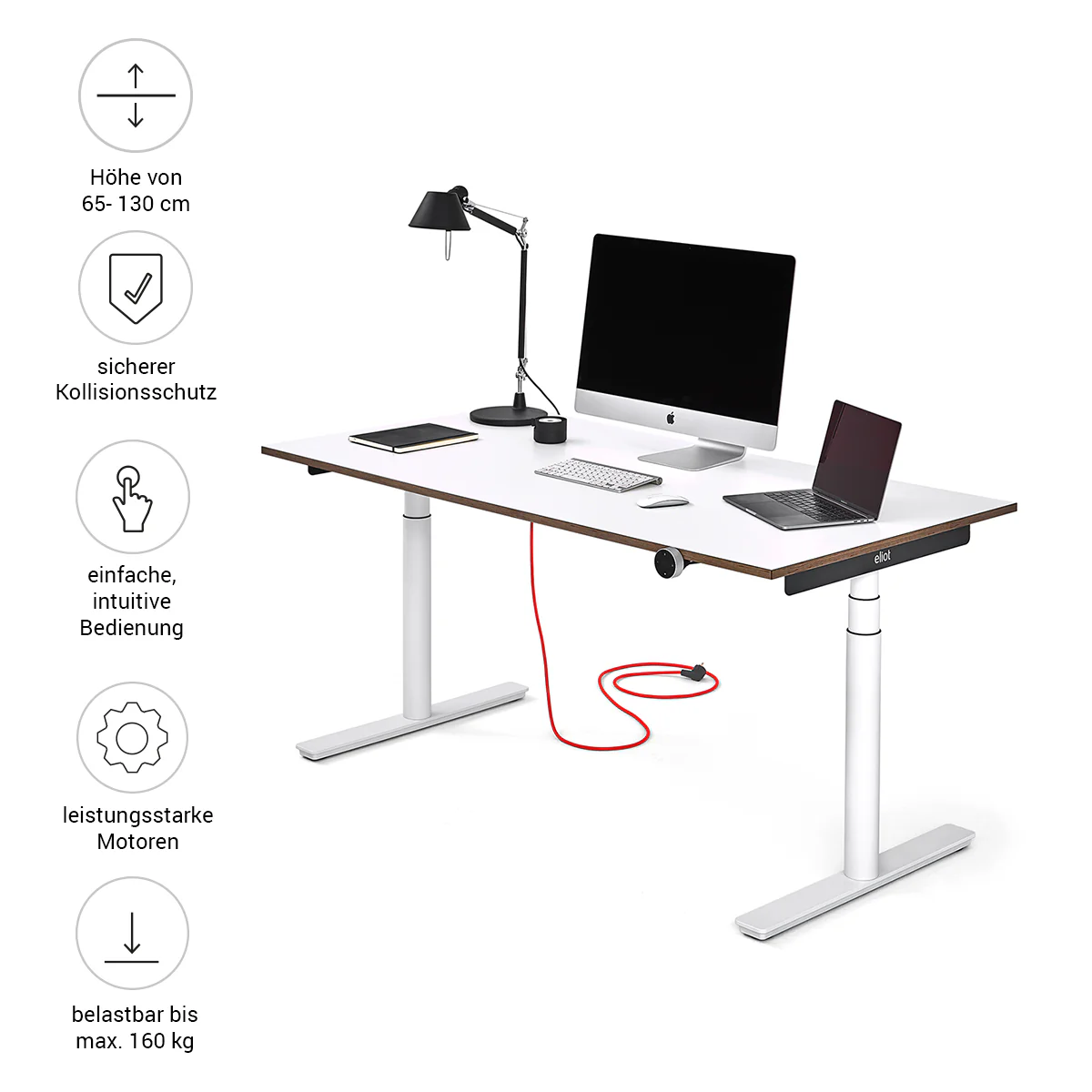 Tischgestell Eliot Original White - Image 3