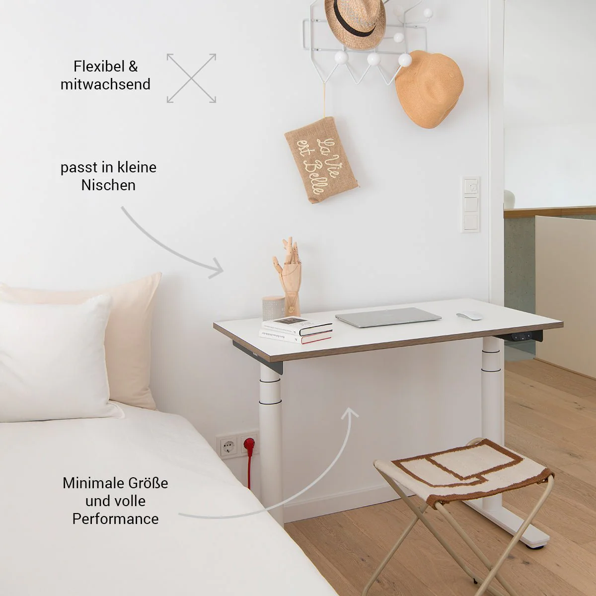 Eliot Tiny White Tischplatte Design White 100x60cm - Image 8