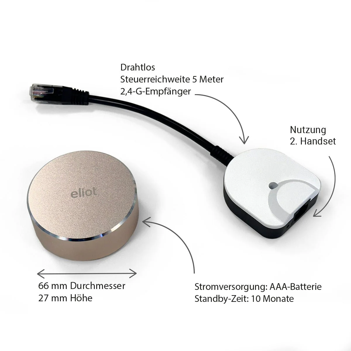 Rotarycontroller Roségold - Image 3